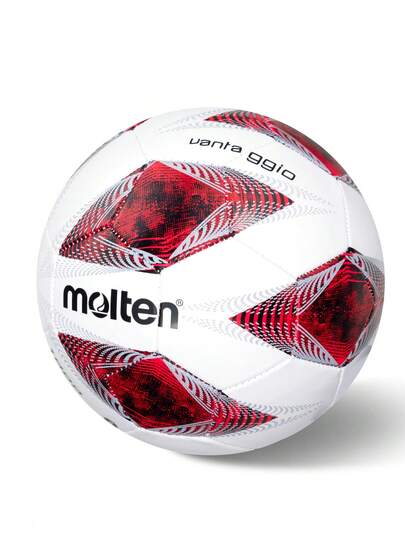 1pc Professional Size 5 Soccer Ball, Beautiful Colors And Exquisite Pattern Design, For Individual Training And Team Matches, Durable PVC Material, Machine Stitched, Soft And Comfortable, Suitable For Indoor And Outdoor Use