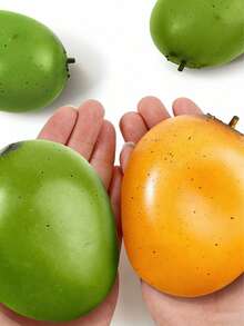 1个芒果造型挤压玩具，变色减压慢回弹挤压玩具，水果挤压玩具，减压挤压玩具，恶作剧玩具，装饰品，质地柔软，粘性好，趣味十足，节日理想礼物，焦虑时挤压即可缓解压力 - 彩色 - 查看 10