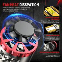 HYNBYZJ 2pcs H7 LED Headlight Bulbs H4 H9 H11 H1 H3 9005 HB3 9006 HB4 9012 H13 9008 9007 HB5 CANBUS 6000K Turbo Auto Headlamp Car Lights 12V - A - View 7