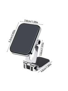 1 Piece Of Super Strong Magnetic Car Phone Holder, Foldable, Rotatable, Multi-Function Mobile Phone Holder, Car Navigation Holder - A - View 10