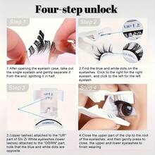 Magnetic Eyelash Curler Clip, Makeup Accessory (Clip Only) - Multicolor - View 6