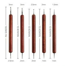 35pcs Ceramic Art Tools Set, Clay Sculpting Dotting Pen - 32-piece Pottery Tool Set - View 5