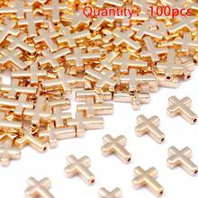 100/200 chiếc mặt dây chuyền CCB, hạt, vòng tay, dây chuyền, phụ kiện làm trang sức DIY, vòng cổ, vòng tay, bông tai, hạt đệm, vật liệu làm đồ trang sức thủ công. - tự làm lấy - Xem 9