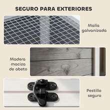 PawHut Terrários - Cinza escuro - Ver 4