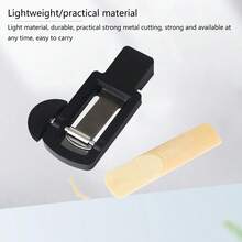 Saxophone Reed Cutter Sax Reed Trimmer Woodwind Instruments Accessories - Multicolor - View 10