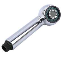 下拉式水槽喷头更换，厨房水槽水龙头喷头，下拉式水龙头喷嘴高流量淋浴喷头配件，适用于个人卫生 - 銀色 - 查看 5