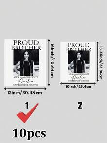 Pegatinas de transferencia de calor DTF personalizadas, impresión de transferencia DTF personalizada: diseño de prensa de calor personalizado, Familia orgullosa graduada 2026 - Foto y texto recubiertos, pegatinas de transferencia de calor personalizadas en varios tamaños, DTF Directo a película, impresión DTF personalizada, Transferencia de prensa de calor, Impresión de camisetas personalizada, Adhesivo instantáneo - Multicolor - Ver 15