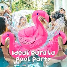 12 Inflatable Flamingo Cup Holders For Pool Parties And Beach Events - Hot Pink - View 6