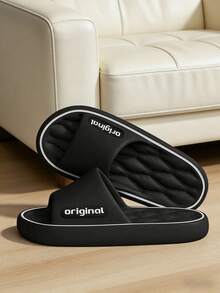 Sandalias suaves, elásticas y cómodas, adecuadas tanto para uso interior como exterior - Negro 13 - Ver 4