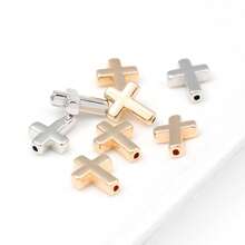 100/200 chiếc mặt dây chuyền CCB, hạt, vòng tay, dây chuyền, phụ kiện làm trang sức DIY, vòng cổ, vòng tay, bông tai, hạt đệm, vật liệu làm đồ trang sức thủ công. - tự làm lấy - Xem 3