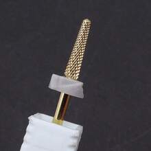 Easy Nail 1pc Golden Plated Tungsten Carbide Nail Drill Bit – 2.35mm Shank Nail File Bit For Removing Gel Polish & Smoothing Steps - Multicolor - View 7