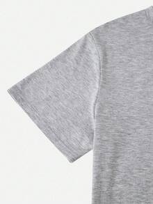 Men's Casual Crewneck HUK T - Shirt - Camo Bass Fish Graphic,  Soft Cotton Summer Fishing Hiking Short Sleeved T-ShirtUnisex HUK - Grey - View 3