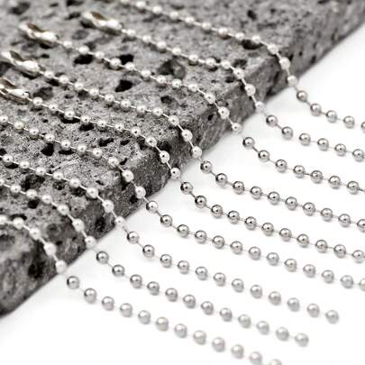 60/100个延长链、连接环、钥匙扣、汽车挂件、DIY珠宝制作连接器