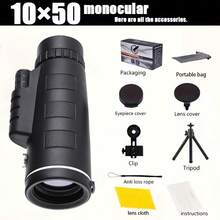 Bộ kính viễn vọng một mắt chuyên nghiệp - màu đen - Xem 8