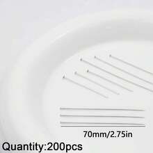 200件不锈钢首饰制作配件，T型针，吊坠珠针，首饰制作套装，手工串珠DIY用品 - diy - 查看 12