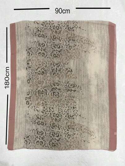 Boho 1pc Women Graphic Fashionable Scarf Daily Life Accessories Women