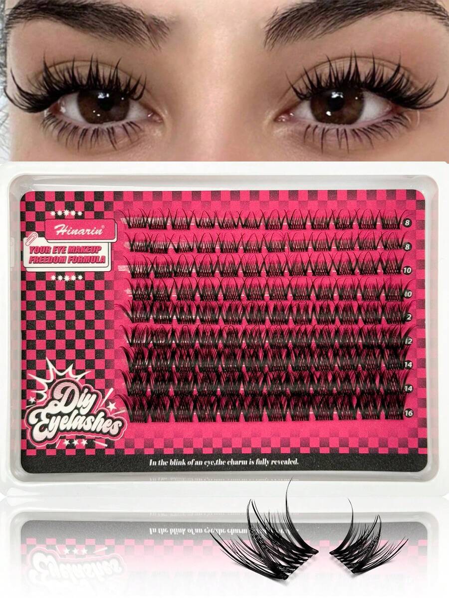 108 Cụm Mi Giả Cong Chữ C Tự Nhiên, Mi Giả Dải Trong Suốt, Mi Giả Sợi Nhỏ 8-16mm, Mi Nối Từng Sợi, Mi Tự Làm, Vẻ Ngoài Tự Nhiên, Phù Hợp Cho Mọi Dịp, Quà Tặng Lễ Hội, Cụm Mi Giả, Mi Giả Từng Sợi, Mi Giả - C - Xem 1