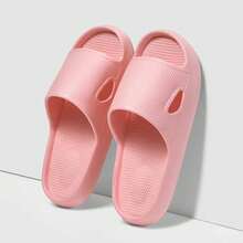 Women's Indoor Soft-Soled Bear Slippers, Bathroom Outdoor Men's Summer Beach Flip-Flops, Couple's Shoes - Màu tím - Xem 11