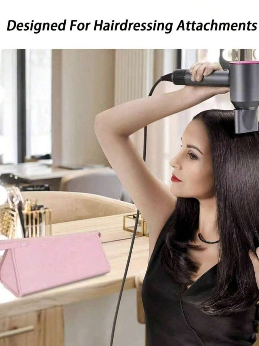 1pc Portable Travel Hair Dryer Carrying Case, Waterproof - Single Piece - View 1