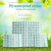 20/100sheets Waterproof Transparent Bandage, Tattoo Aftercare Film Dressing, Stretch Adhesive Patch For Daily Home Outdoor Shower Swimming Use - Multicolor - View 2