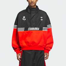 Adidas Originals X Willy Chavarria Striped Floral Long Sleeve Sweatshirt Sweatshirt Men - Multicolor - View 3