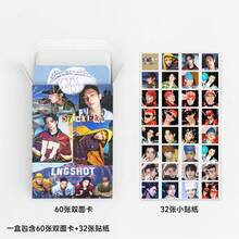 92张LNGSHOT偶像小卡、贴纸、LOMO卡、粉丝贺卡、Kpop、SKZ、卡片、小卡、TWICE、绘画 - 彩色 - 查看 4