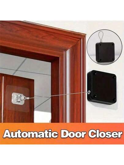 1 bộ đóng cửa tự động - Lắp đặt dễ dàng không cần khoan, điều chỉnh độ căng lò xo giúp đóng cửa êm ái, phù hợp với cửa gỗ/kính, sử dụng trong nhà/ngoài trời, lý tưởng cho khách sạn, nhà hàng, văn phòng và không gian thương mại, lắp đặt đơn giản, cấu trúc bền chắc.