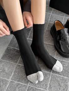 1/2/3 Pairs Women's Striped Comfortable Toe Separator Socks - Multicolor - View 10