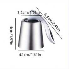 Bộ 2/4 nút đậy chai rượu bằng silicon tái sử dụng - Phụ kiện bảo quản đồ uống lý tưởng, quà tặng Giáng sinh. - Nhiều màu - Xem 3