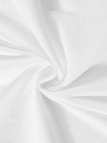 100% Cotton Men's Y2K Fashion Clothing, Comfortable All-Season Top With Eye & Star Print, Men's Street Casual Wear, Unisex Sports Crew Neck Tee - 白色 - 查看 4