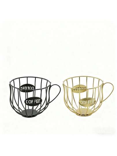 1pc Nordic Style Coffee Capsule Storage Rack, Luxury Home Snacks & Candy Organizer, For Cafes & Bars Display