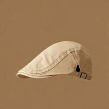 French Retro Forward Cap, New Spring/Autumn Large Circumference Beret - A - View 4