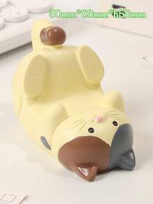 1个猫形眼镜架，桌面装饰，适用于家庭、办公室、书房、宿舍，生日、圣诞节、情人节礼物，送朋友的礼物 - 彩色 - 查看 16