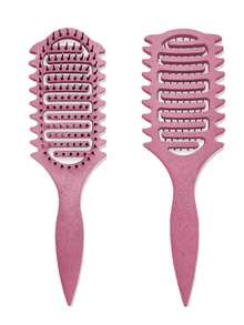 1把全新造型梳，卷发梳，护发梳，适合居家、旅行、日常使用，男女通用礼品 - 造型梳 - 查看 11