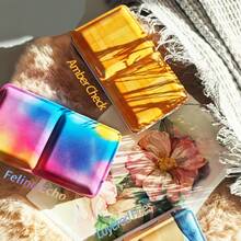 Empty Flat Metal Painting Box Classic Folding Iron Case 1pc For Watercolor Paint Subpackage Art Supplies - Single Piece - View 9