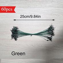 Avlcoaky 60pcs/ Set Steel Wire Sea Fishing Leader Line - Multicolor - View 12