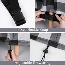 Fundas para muebles de patio fundas para sofá de patio funda para muebles de exterior impermeable resistente al agua para muebles de patio al aire última intervensión funda para sofá de patio 66 pulgadas de ancho x 34 pulgadas de profundidad x 38 pulgadas de alto cuadros negros y grises - Cuadros negros y grises - Ver 2