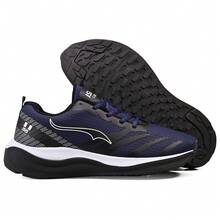 Men's Light B Gym/Walking Shoes - 海軍白 - 查看 2