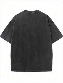 Disney Officially Licensed Cars " 95 Spec Sheet" Double-Sided Vintage Washed 230g T-Shirt Unisex - màu đen - Xem 2