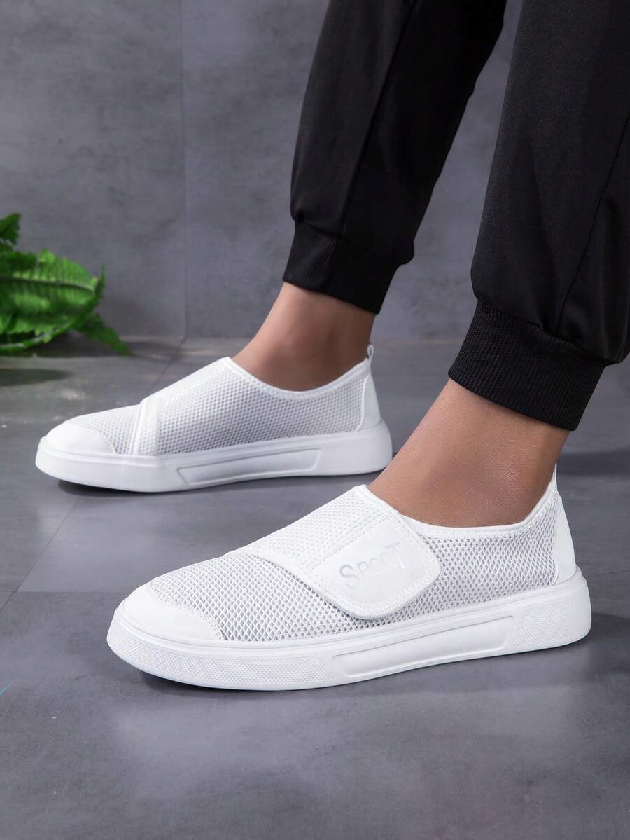 Giày thể thao nam 2026 thoáng khí, kiểu dáng slip-on, nhẹ nhàng, thoải mái, đế mềm, thích hợp cho mùa xuân/hè, size 36-46.