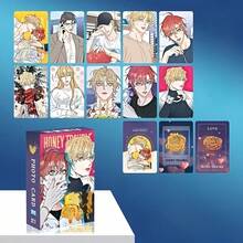 1pc 55pcs Honey Trouble LOMO Card Set - Korean/Asian Cartoon Collectible Trading Cards, Designed In LOMO Style, Suitable For Collectors, Anime Fans And Gifts - Multicolor - View 6