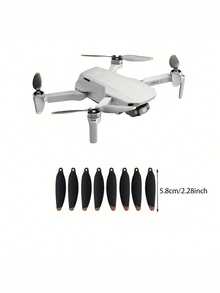 16Pcs Lightweight Propellers, Low-Noise Replacement Blades, Spare Propeller Accessories Compatible With Mini 2 / Mini 2 SE / Mini SE / Mini 4K Drone, Quadcopter Replacement Parts (Drone Not Included) - View 9