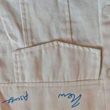 Chaqueta vaquera de corte holgado 2026, estilo callejero - Blanco - Ver 4