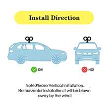 3D Car Wind Up Key Cute Clockwork Wind Up Key For Back Of Car Roof Decoration Yellow - Yellow - View 5