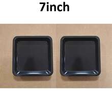 2pcs 8-Inch Non-Stick Square Cake Pans, Suitable For Cakes, Brownies, Lasagna Etc. Even Heating And Easy To Clean, Carbon Steel Bakeware. - Multicolor - View 11