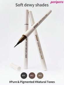 Peripera 速效纤细眼线液笔，液体眼线笔，防晕染、防水、防汗，日常妆容 - #03 Muted Ash - 查看 9