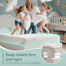 TAIMASI 6PCS Bed Sheet Holders, No Pin Sheet Grippers Clips For Fitted Sheets, Anti Slip Sheet Fasteners To Keep Bedding Secure, Universal Bed Sheet Clips For Home Bedroom - White - View 6
