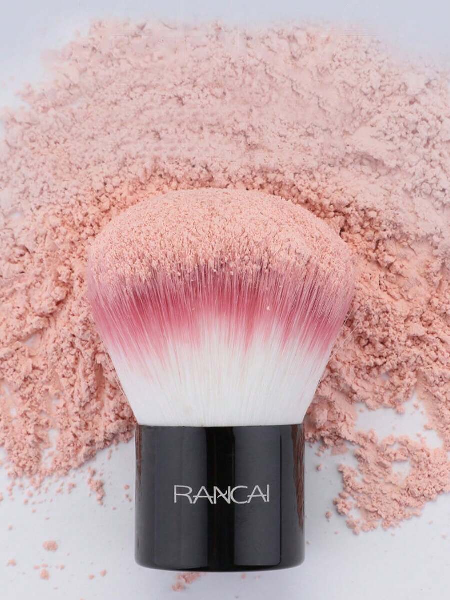 1 Blush Makeup Brush-Professionally Suitable For Powder, Liquid And Cream-Travel-Friendly Makeup Brush, Perfectly Applied, Covering All Skin Areas Evenly And Partially Removing Luster. - Multicolor - View 1
