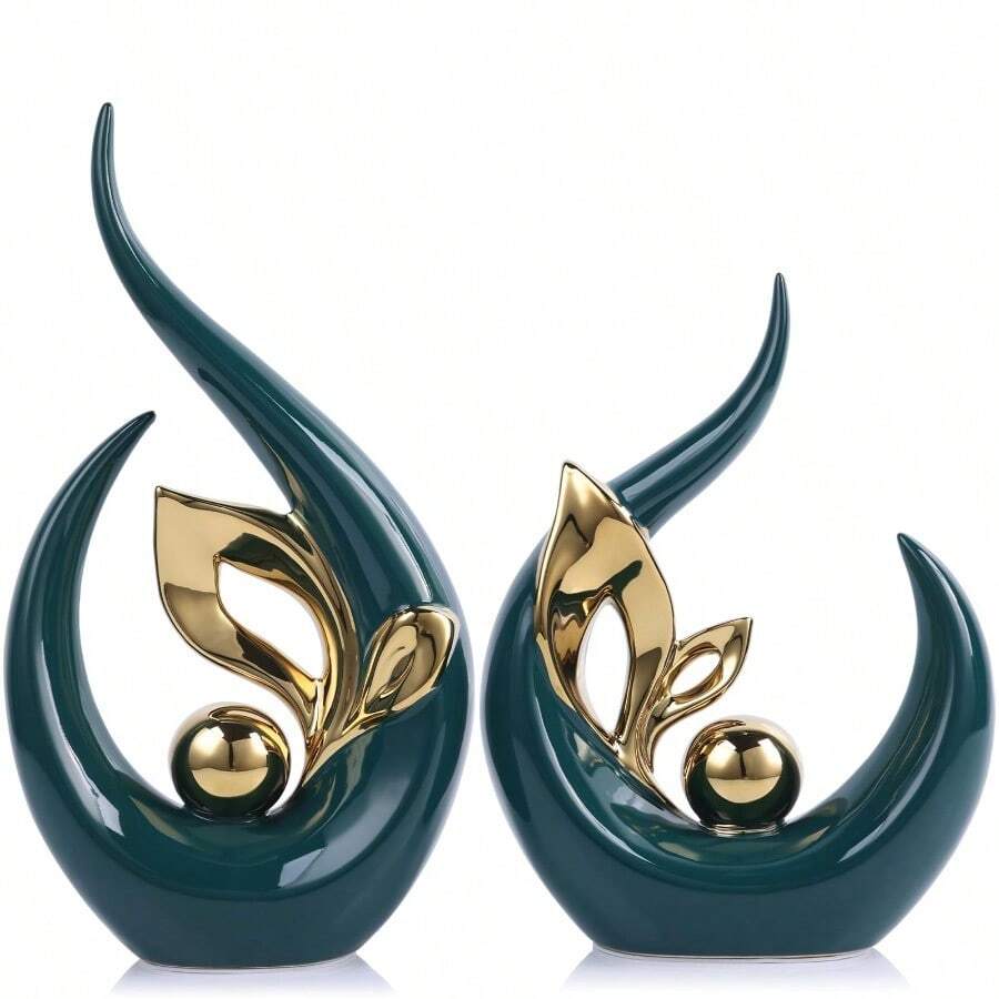 Statues - Green Gold - View 1