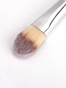 1pc Makeup Brushes Powder Contour Eyeshadow Make Up Brush Animal Hair Wood Handle High Quality Cosmetic Tool Artist - Black - View 4